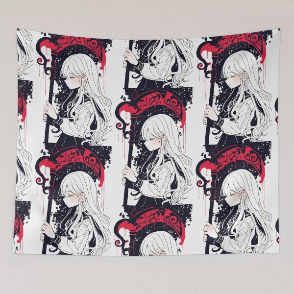 Item preview, Carta del tarot inspirada en el anime 'Muerte' designed and sold by MendaciousMina.