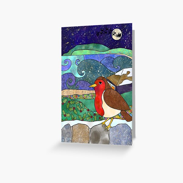 Item preview, Green Hill Robin. designed and sold by CPascoeArt.