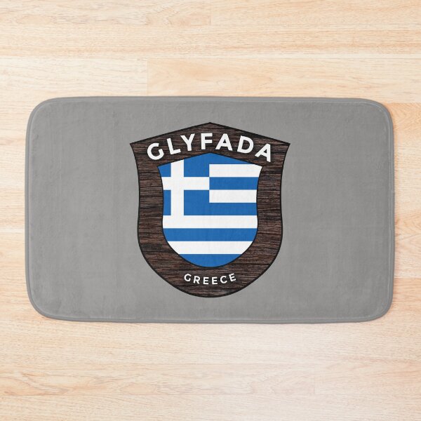 Item preview, Glyfada Greece Emblem Flag designed and sold by World Designs.