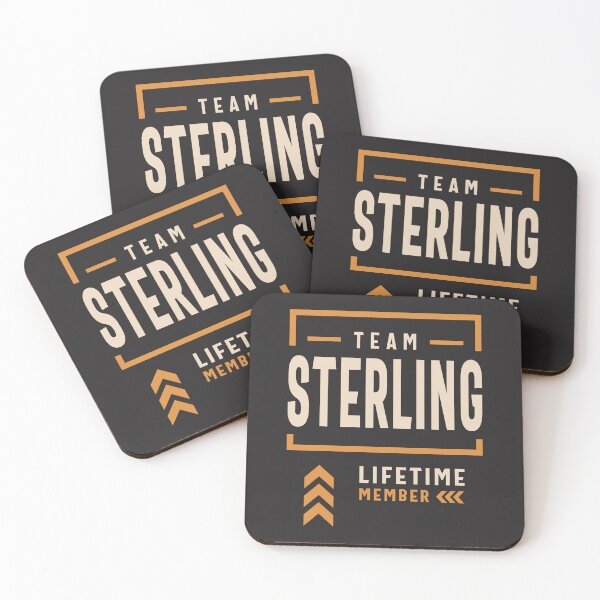 Item preview, Team Sterling Lifetime Member Funny Name Sterling designed and sold by cidolopez.