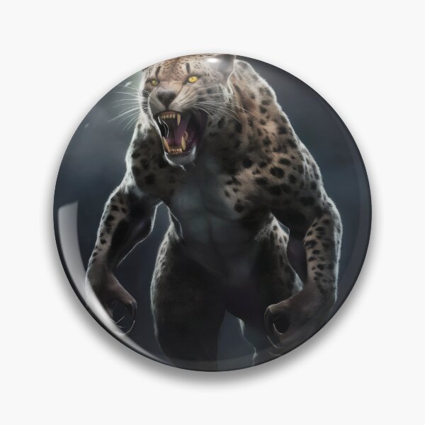 Item preview, A dangerous mutant leopard. designed and sold by MyHappyArtShop.