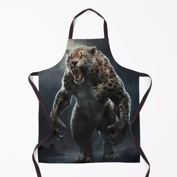 Item preview, A dangerous mutant leopard. designed and sold by MyHappyArtShop.