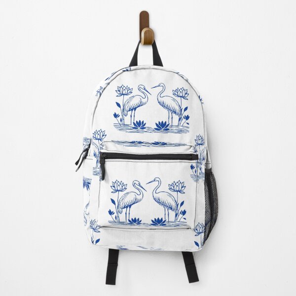 Artikelvorschau, Japanische Blaukraniche entworfen und verkauft von WanderlustCoCo.