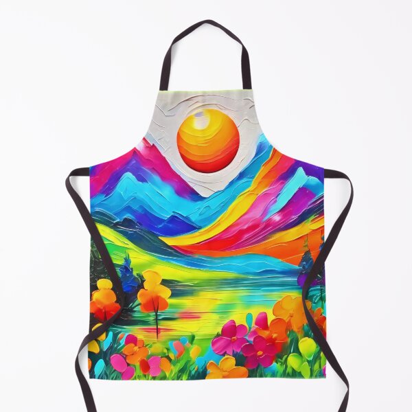 Item preview, Dreamy Mountain Majesty Painting designed and sold by Health And Fitness Posts e-Store.