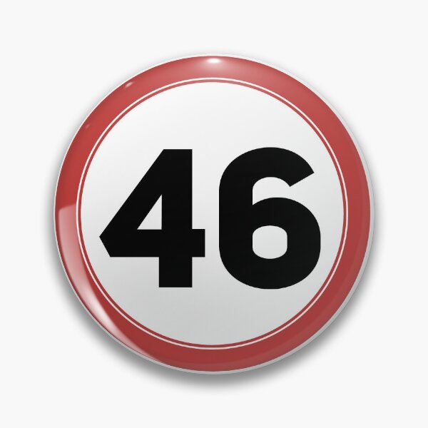 Item preview, Speed limit 46, happy 46th birthday designed and sold by Wolagno.