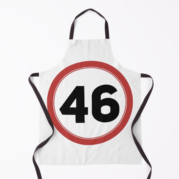 Item preview, Speed limit 46, happy 46th birthday designed and sold by Wolagno.