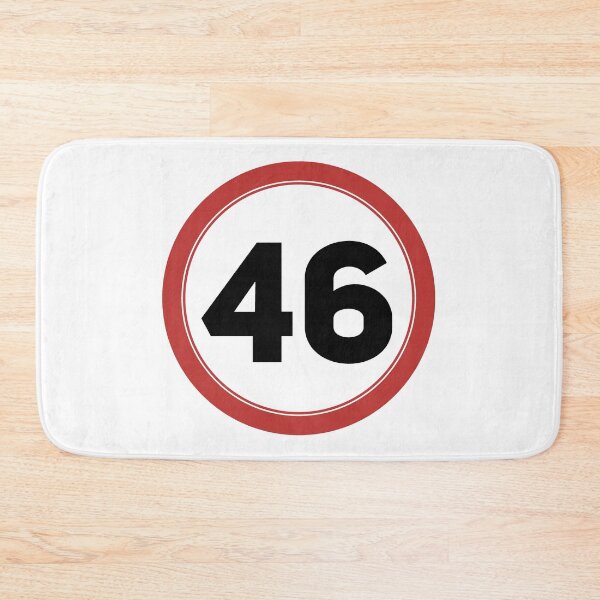 Item preview, Speed limit 46, happy 46th birthday designed and sold by Wolagno.