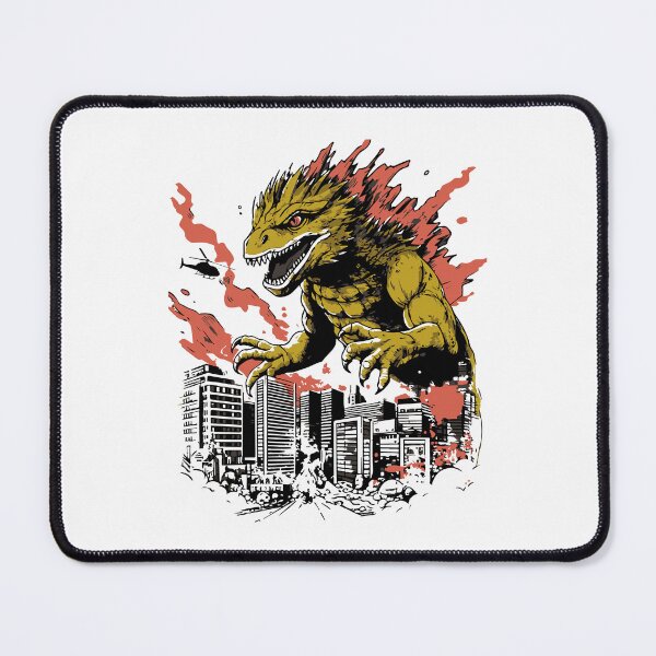 Item preview, retro Epic Monster Attack designed and sold by DrawHandArt.