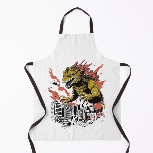 Item preview, retro Epic Monster Attack  designed and sold by DrawHandArt.