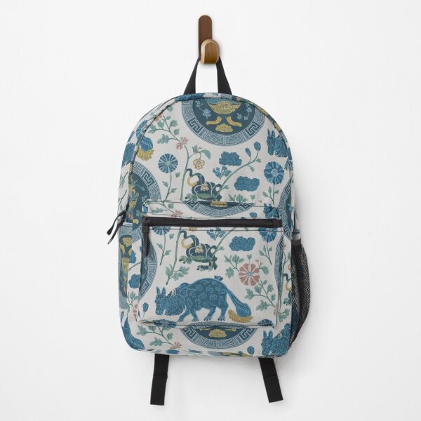 Item preview, a charming cushion pattern inspired by vintage Chinese porcelain designed and sold by bosilvercat.