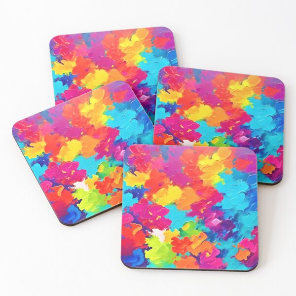 Item preview, Rainbow Rhapsody Painting designed and sold by Health And Fitness Posts e-Store.