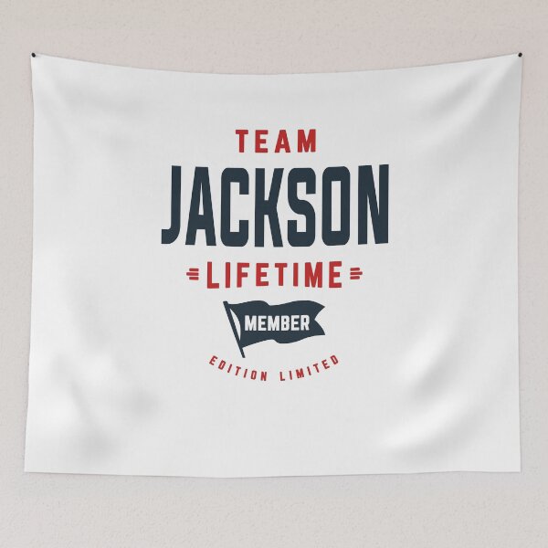 Artikelvorschau, Team Jackson – Lebenslanges Mitglied – Lustiger Name Jackson entworfen und verkauft von cidolopez.