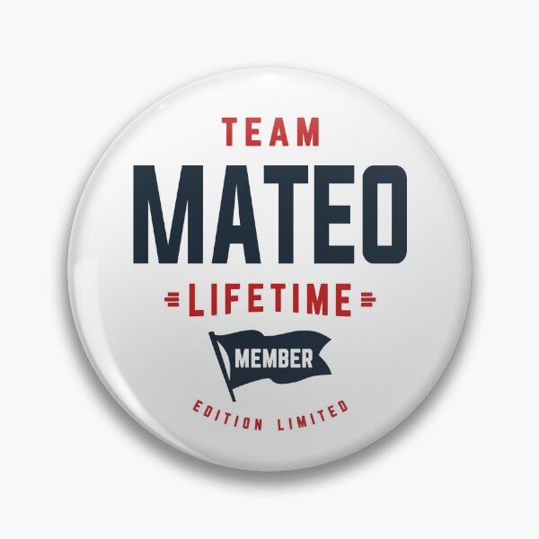 Item preview, Team Mateo Lifetime Member Funny Name Mateo designed and sold by cidolopez.