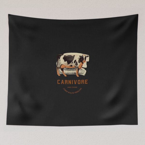 Item preview, Carnivore, Cow, Lion Diet, Low Carb, Keto, Flavor, Health, designed and sold by tshirtart2024.