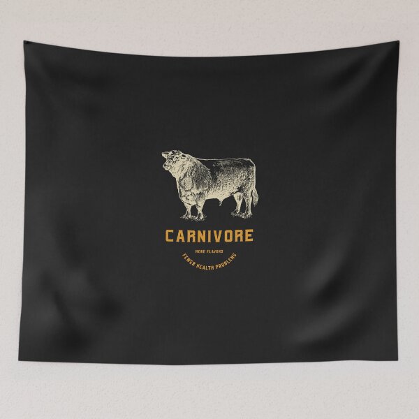 Item preview, Carnivore, Cow, Lion Diet, Low Carb, Keto, more Flavor, fewer Health problems, designed and sold by tshirtart2024.
