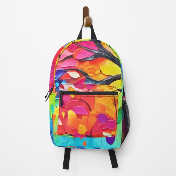 Item preview, Rainbow Tree of Life Painting designed and sold by Health And Fitness Posts e-Store.