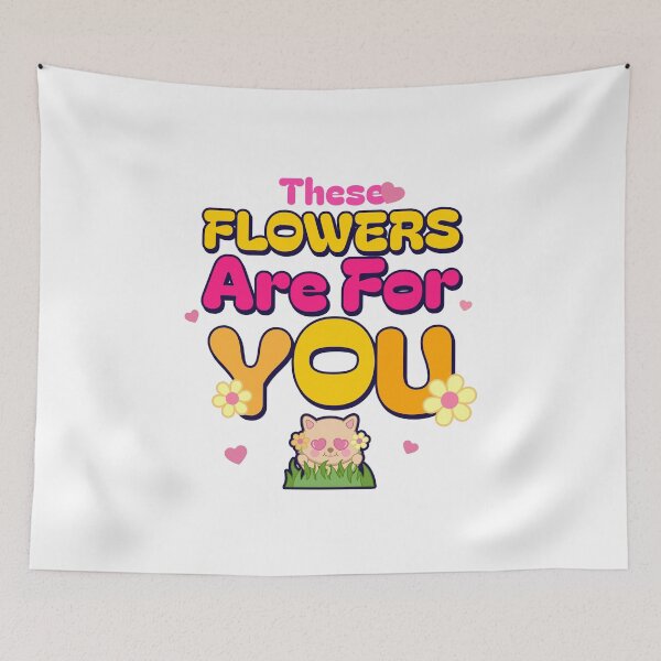 Item preview, THESE FLOWES ARE FOR YOU! T-SHIRT designed and sold by PurifiedART.