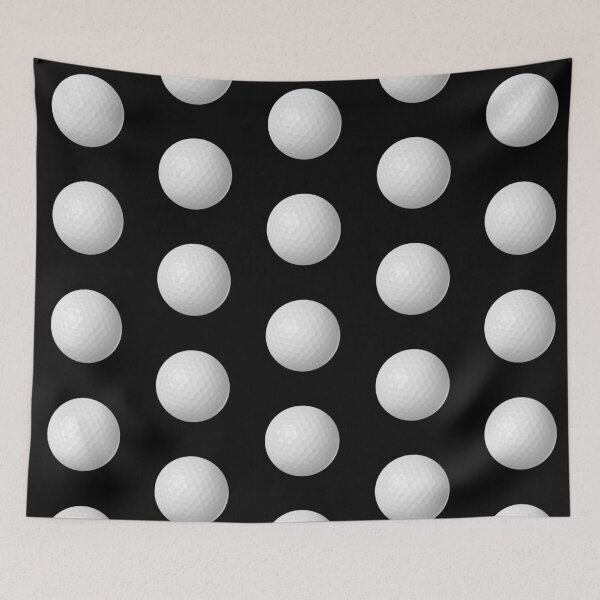 Item preview, Golf Ball Against Black Background designed and sold by Divine Ease.