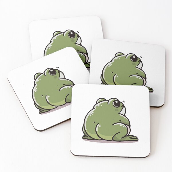 Item preview, Cute Frog Butt Green designed and sold by BerryTeeShop.