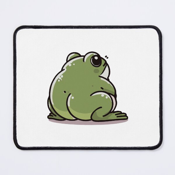 Item preview, Cute Frog Butt Green designed and sold by BerryTeeShop.