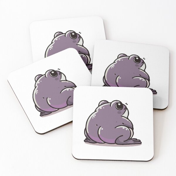 Item preview, Cute Frog Butt Purple designed and sold by BerryTeeShop.