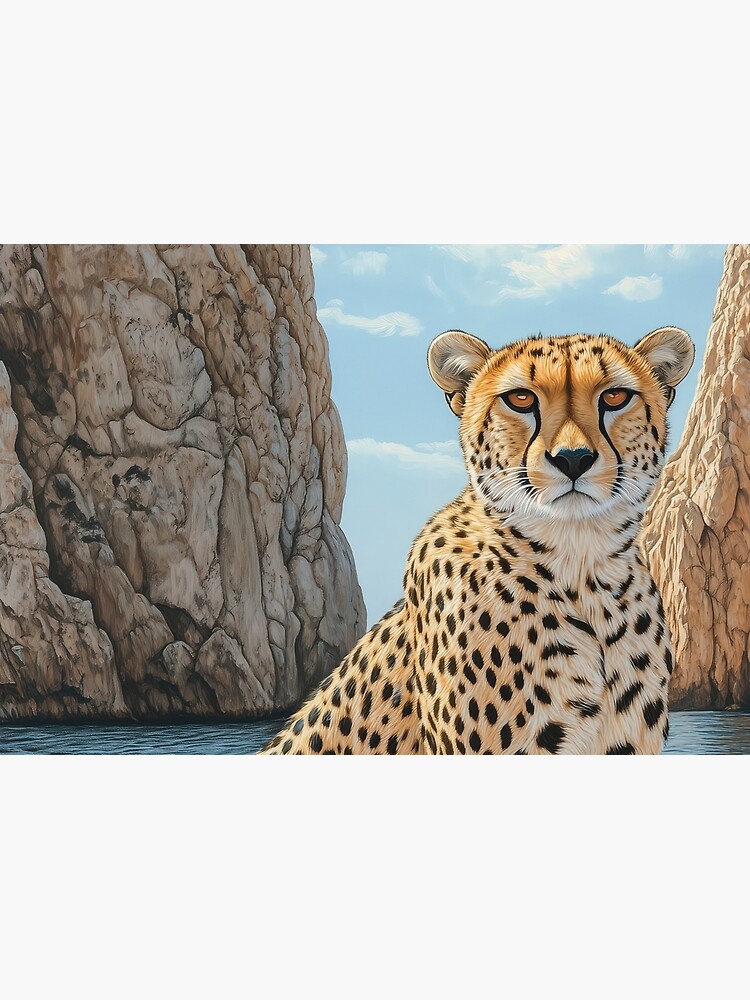 Thumbnail 3 of 3, Journal, Cheetah on a Boat designed and sold by positively-char.
