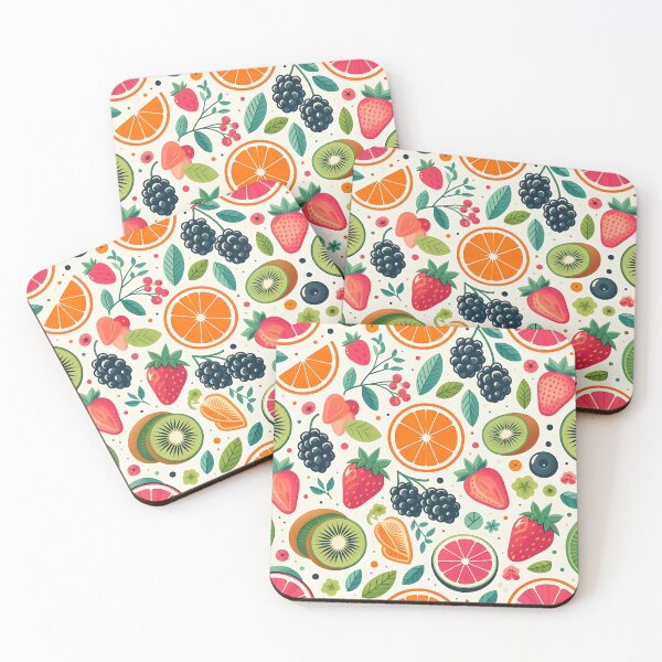 Item preview, Vibrant Summer Fruit Pattern designed and sold by Haji  Kamora.