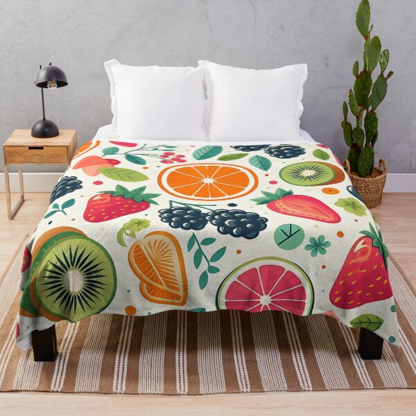 Item preview, Vibrant Summer Fruit Pattern designed and sold by Haji Kamora.