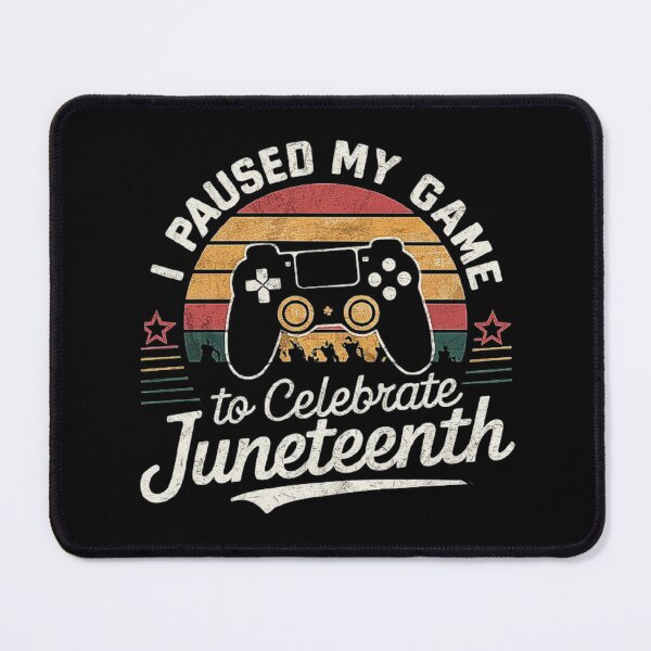 Item preview, Juneteenth Gamer Celebration Illustration designed and sold by love3617.
