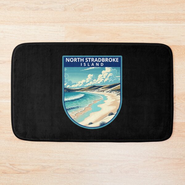 Item preview, North Stradbroke Island Retro Skyline designed and sold by MaateoDesign.
