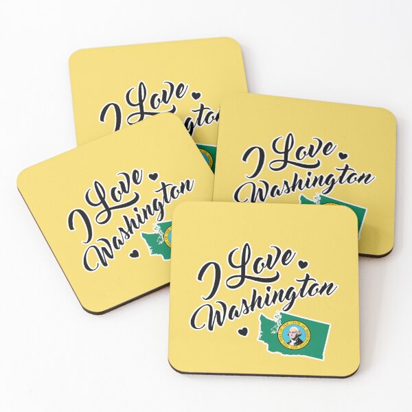 Item preview, I LOVE WASHINGTON designed and sold by Amazing States of America.