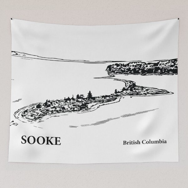Item preview, Sooke British Columbia designed and sold by Lakeric Cityscapes.