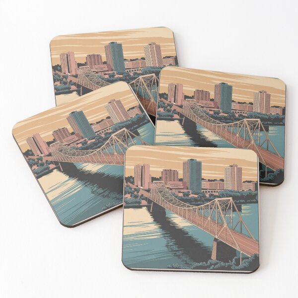 Item preview, Jacksonville Vintage Travel Poster designed and sold by TravelerRat.