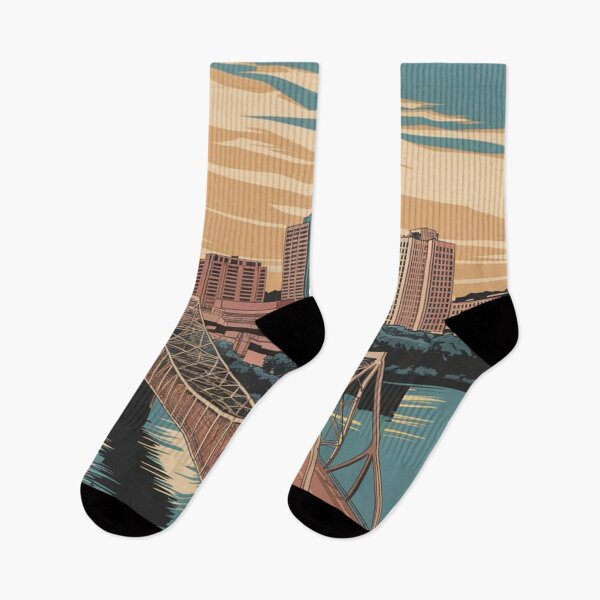 Item preview, Jacksonville Vintage Travel Poster designed and sold by TravelerRat.