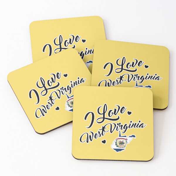 Item preview, I LOVE WEST VIRGINIA designed and sold by Amazing States of America.
