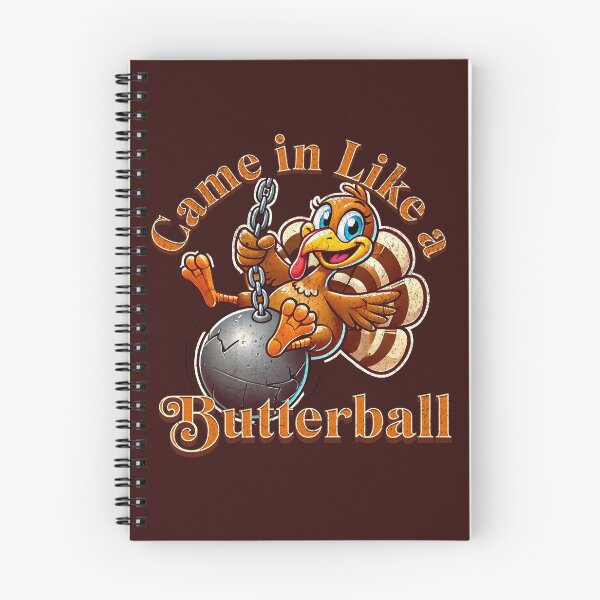 Item preview, Funny Thanksgiving Turkey Came In Like A Butterball Cartoon Turkey designed and sold by chrisrivait.