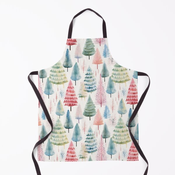 Item preview, Colourful Pastel Pine Trees Pattern. Colourful Pastel Christmas Trees Seamless designed and sold by DesignHouse07.