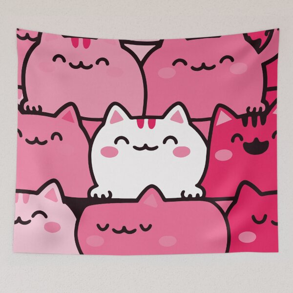 Item preview, Pyramid of Happy Cats: A Tower of Feline Joy designed and sold by Timegraf.