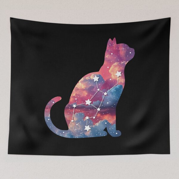 Item preview, virgo cat silhouette 1 designed and sold by artomazo.