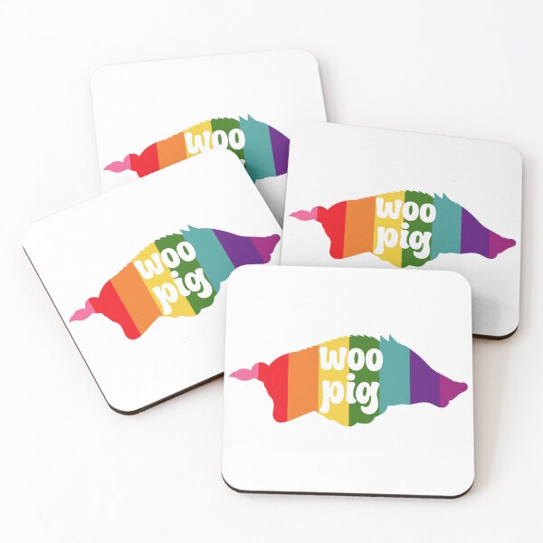 Item preview, Woo Pig Rainbow designed and sold by Spike The Punch Design Co..