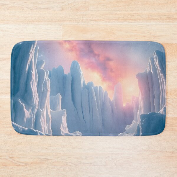 Item preview, Beautiful snowy scenery with sunrise <3 designed and sold by CatManiaShop.