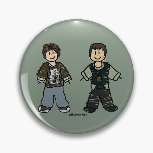 Item preview, Daniel and Eric Matthews Stick Figures designed and sold by RoserinArt.