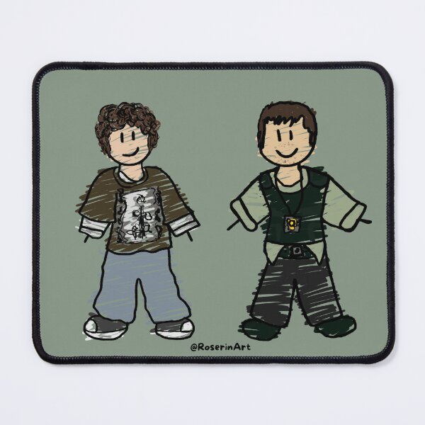 Item preview, Daniel and Eric Matthews Stick Figures designed and sold by RoserinArt.