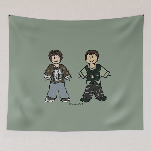 Item preview, Daniel and Eric Matthews Stick Figures designed and sold by RoserinArt.
