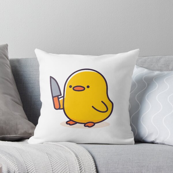 Item preview, Duck with Knife designed and sold by BerryTeeShop.