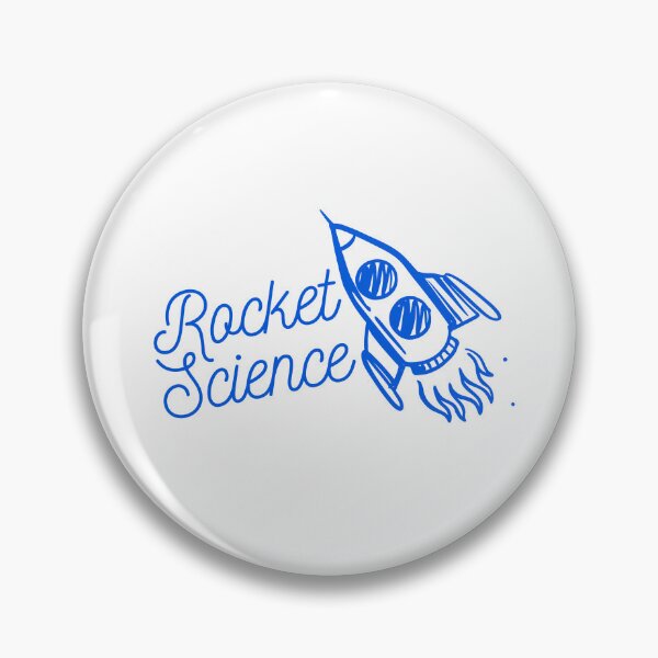 Item preview, Rocket Science blue designed and sold by Rocky Designs.