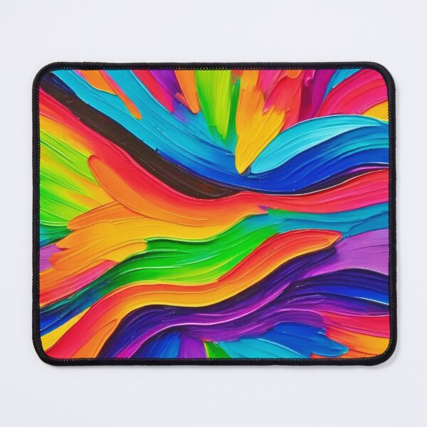 Item preview, Rainbow Swirl Painting designed and sold by Health And Fitness Posts e-Store.