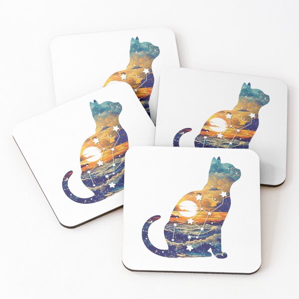 Item preview, virgo cat silhouette 2 designed and sold by artomazo.