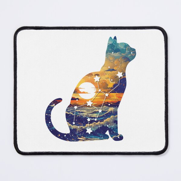 Item preview, virgo cat silhouette 2 designed and sold by artomazo.