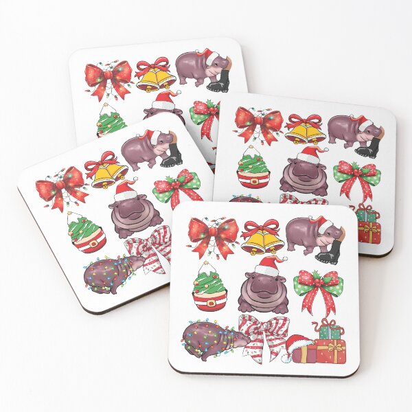 Item preview, Moo Deng Christmas Coquette  designed and sold by kjanedesigns.